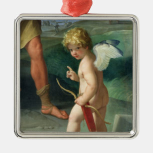 Ornamento De Metal A abducção de Helen, 1631