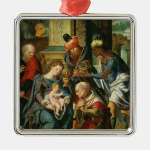 Ornamento De Metal A adoração dos Magi, 1530