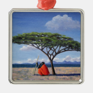 Ornamento De Metal A árvore obscuro 1992