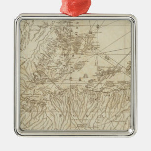 Ornamento De Metal A baía de Honduras