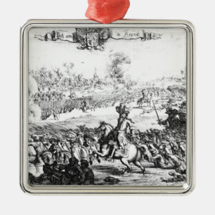 Ornamento De Metal A batalha do Boyne, o 1º de julho de 1690