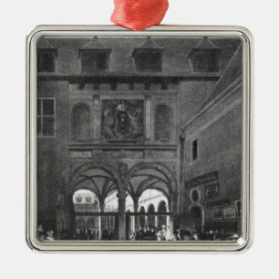 Ornamento De Metal A bolsa de valores em Amsterdão