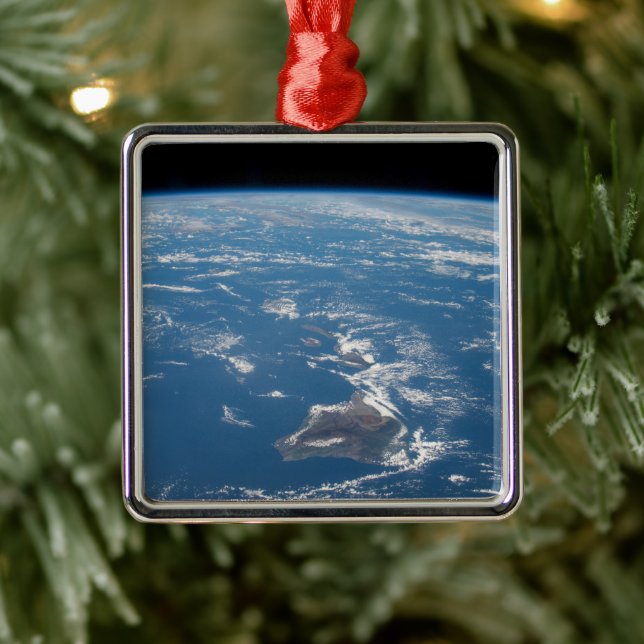 Ornamento De Metal A Cadeia das Ilhas Havaianas (Árvore)