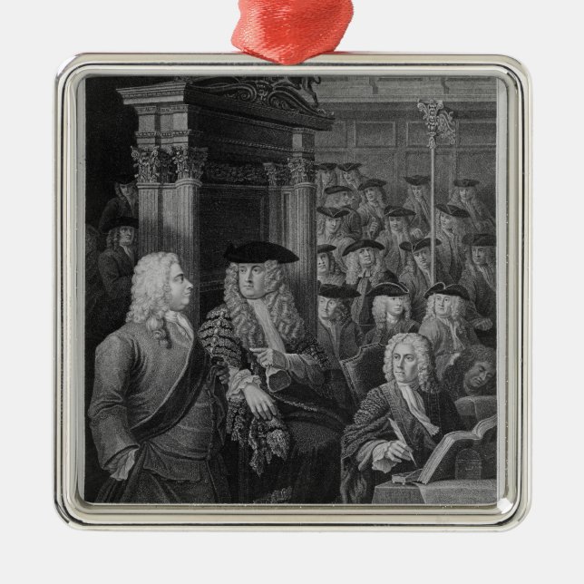 Ornamento De Metal A Casa dos Comuns em Walpole (Frente)