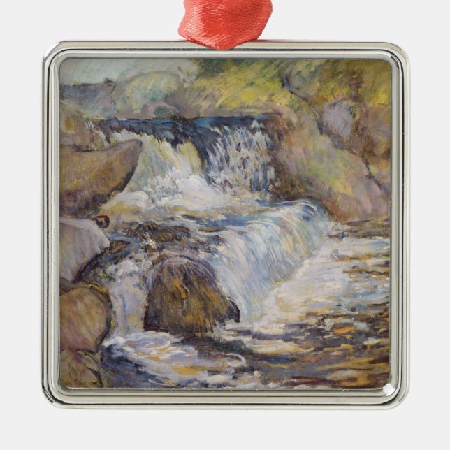 Ornamento De Metal A cascata (Frente)