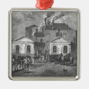 Ornamento De Metal A cervejaria de Meux, 1830