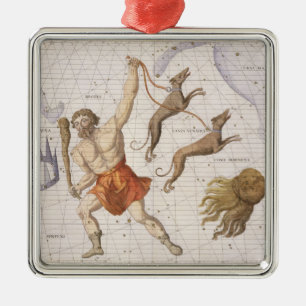 Ornamento De Metal A constelação de Bootes, chapeia 20 'do atlas Co