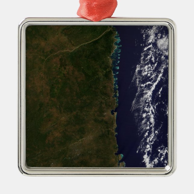 Ornamento De Metal A costa de Moçambique (Frente)