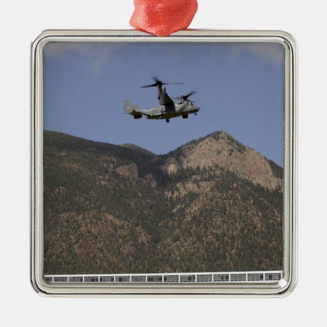 Ornamento De Metal A CV-22 Osprey (Frente)