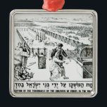 Ornamento De Metal A ereção do tabernáculo<br><div class="desc">A ereção da escola inglesa do tabernáculo pelas crianças de Israel na região selvagem situada em um colecção privada. O a ereção do tabernáculo pelas crianças de Israel na região selvagem foi criada em torno do século XIX.</div>