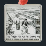 Ornamento De Metal A ereção do tabernáculo<br><div class="desc">A ereção da escola inglesa do tabernáculo pelas crianças de Israel na região selvagem situada em um colecção privada. O a ereção do tabernáculo pelas crianças de Israel na região selvagem foi criada em torno do século XIX.</div>