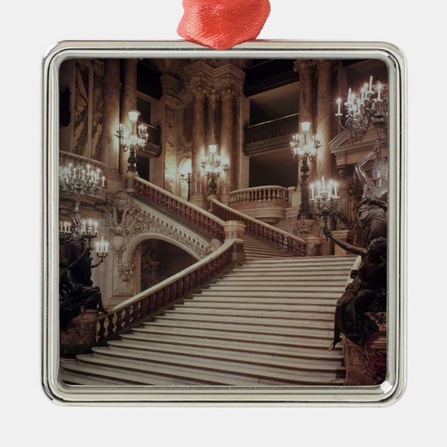 Ornamento De Metal A escadaria grande da Ópera-Garnier (Frente)