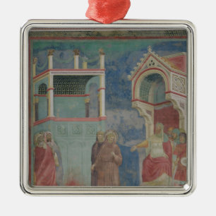 Ornamento De Metal A experimentação pelo fogo