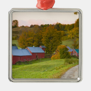 Ornamento De Metal A Fazenda Jenne em Woodstock, Vermont. Outono.