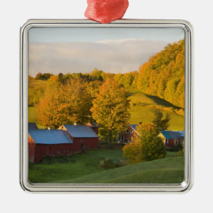 Ornamento De Metal A Fazenda Jenne em Woodstock, Vermont. Outono. 2