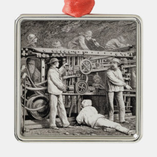 Ornamento De Metal A galeria avançada no lado francês da