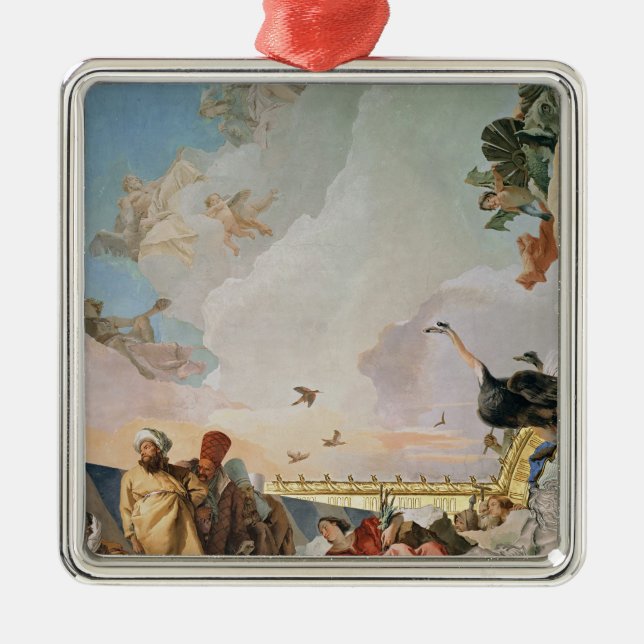 Ornamento De Metal A glória da espanha III (Frente)