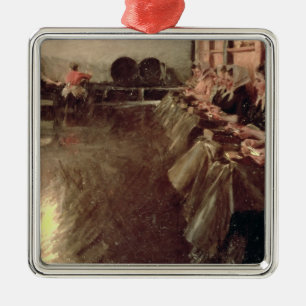 Ornamento De Metal A grande cervejaria, 1890