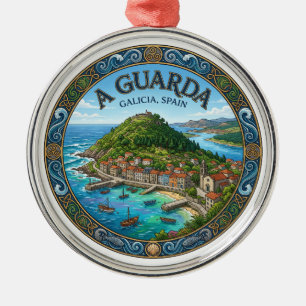 Ornamento De Metal A Guarda Espanha