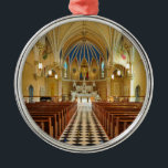 Ornamento De Metal A igreja Católica Roanoke Virgínia de St Andrew<br><div class="desc">A igreja Católica Roanoke Virgínia de St Andrew
Os direitos de reprodução da imagem podem ser encontrados na relação perto da parte inferior desta descrição.
Todos os direitos reservados; sem: preconceito, recurso ou observação (U.C.C. 1-308)
Direitos de reprodução da imagem:
http://commons.wikimedia.org/wiki/File:Interior_of_St_Andrew's_Catholic_Church_in_Roanoke, _Virginia.jpg</div>