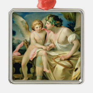 Ornamento De Metal A inspiração do poeta, 1785