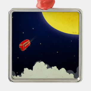 Ornamento De Metal À lua