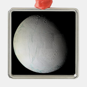 Ornamento De Metal A lua de Saturno Enceladus 3