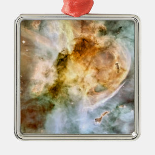 Ornamento De Metal A Nebulosa Carina