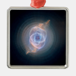 Ornamento De Metal A Nebulosa do Olho do Gato