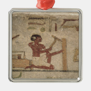 Ornamento De Metal A oficina do carpinteiro