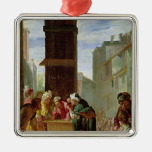 Ornamento De Metal A parábola da pérola preciosa