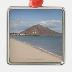 Ornamento De Metal A praia em San Felipe no mar de Cortez