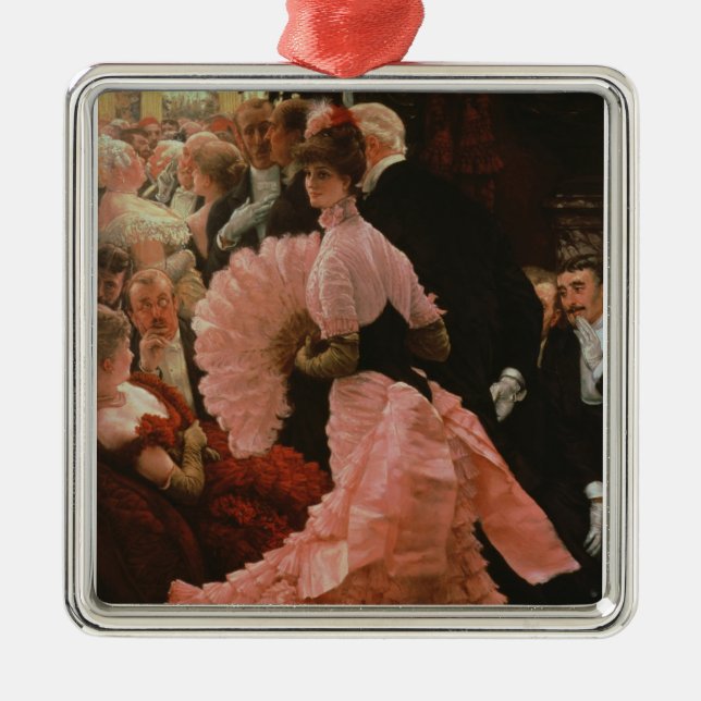 Ornamento De Metal A recepção ou, L'Ambitieuse (mulher política) c (Frente)