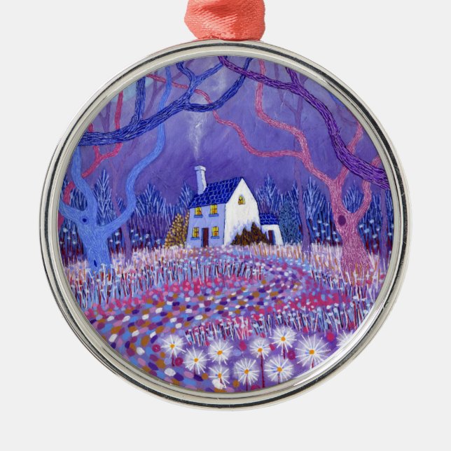 Ornamento De Metal A retirada 2014 (Frente)