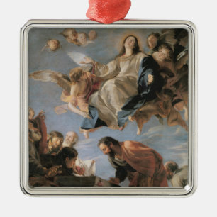 Ornamento De Metal A suposição do Virgin, 1673 (óleo em canvas)