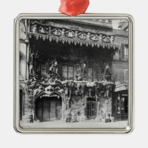 Ornamento De Metal A taberna de "l'Enfer" em Paris