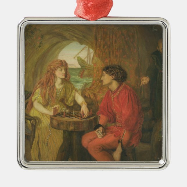 Ornamento De Metal A tempestade (Frente)