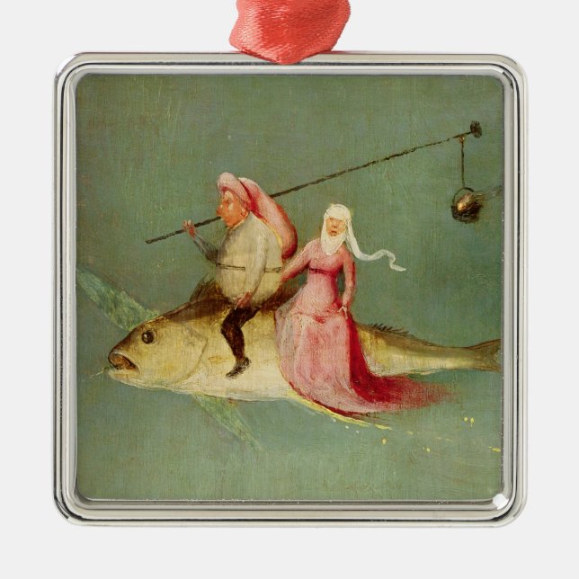 Ornamento De Metal A tentação de St Anthony 2 (Frente)