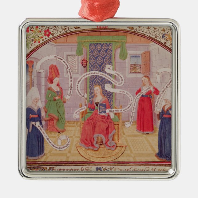 Ornamento De Metal A teoria de virtudes intelectuais (Frente)