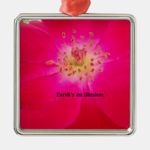 Ornamento De Metal A Terra é uma ilusão