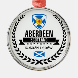 Ornamento De Metal Aberdeen