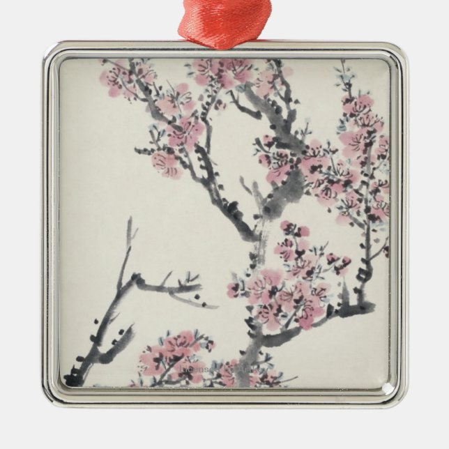 Ornamento De Metal Abricó (Frente)