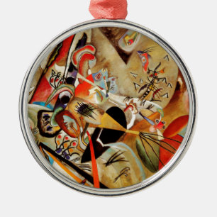 Ornamento De Metal Abstrato de composição Kandinsky