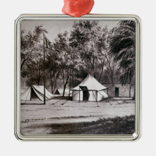 Ornamento De Metal Acampamento do senhor Wolseley em Korti