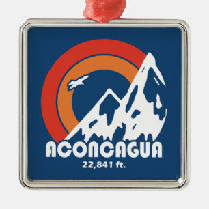 Ornamento De Metal Aconcagua Sun Eagle