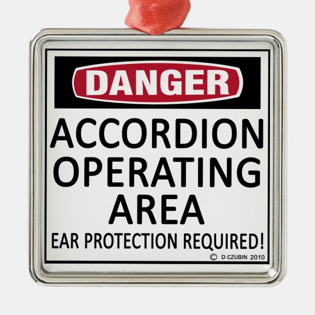 Ornamento De Metal Acordo de Área Operacional (Frente)