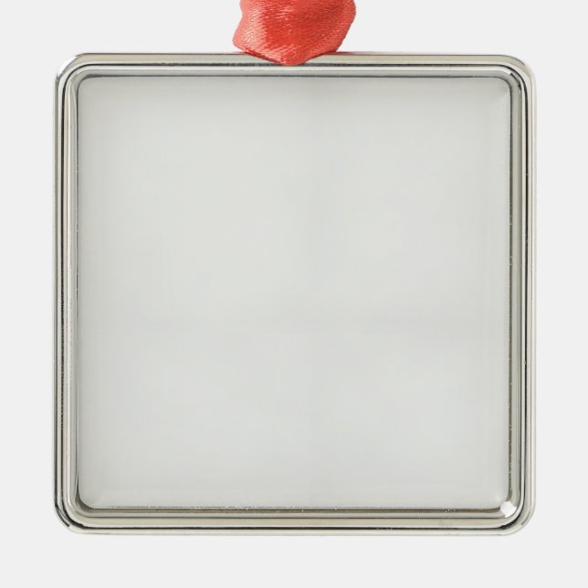 Ornamento De Metal Adicione charme à sua árvore com uma saudação aleg (Frente)