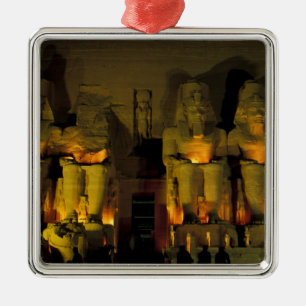 Ornamento De Metal AF, Egito, Abu Simbel. Figuras Colossais de