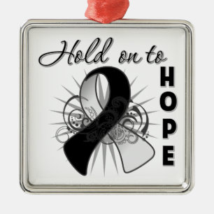 Ornamento De Metal Aferre-se para esperar - o cancer Carcinoid