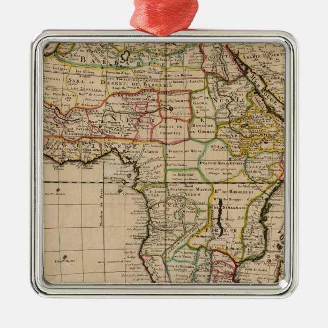 Ornamento De Metal África 19 (Frente)